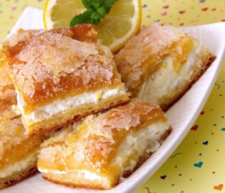 Easy Lemon Cream Cheese Bars