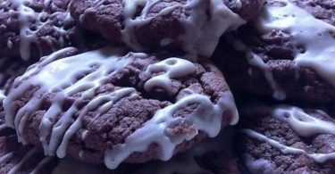 Chocolate Sugar Drop Cookies.